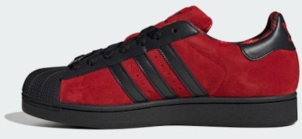Adidas Superstar II Kasut Merah Scarlet/Hitam Teras/Emas Matte JQ3224 Details for Adidas Superstar II Kasut Merah Scarlet/Hitam Teras/Emas Matte JQ3224