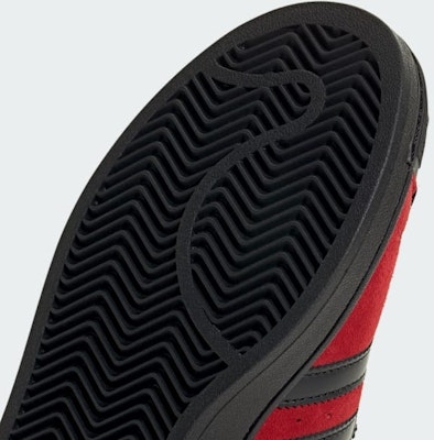 Adidas Superstar II Shoes Better Scarlet/Core Black/Matte Gold JQ3224 1