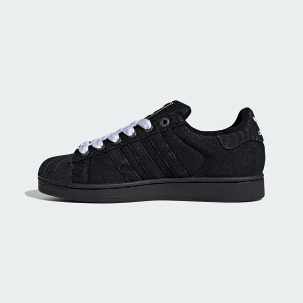 Sizing Adidas Superstar II Kasut Hitam Teras/Hitam Teras/Putih Awan JQ3211