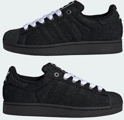 Adidas Superstar II Kasut Hitam Teras/Hitam Teras/Putih Awan JQ3211 Cheap Adidas Superstar II Kasut Hitam Teras/Hitam Teras/Putih Awan JQ3211
