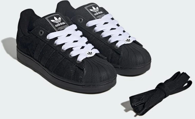 Adidas Superstar II Kasut Hitam Teras/Hitam Teras/Putih Awan JQ3211 1