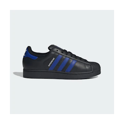 Adidas Superstar II Shoes Core Black/Semi Lucid Blue/Cloud White