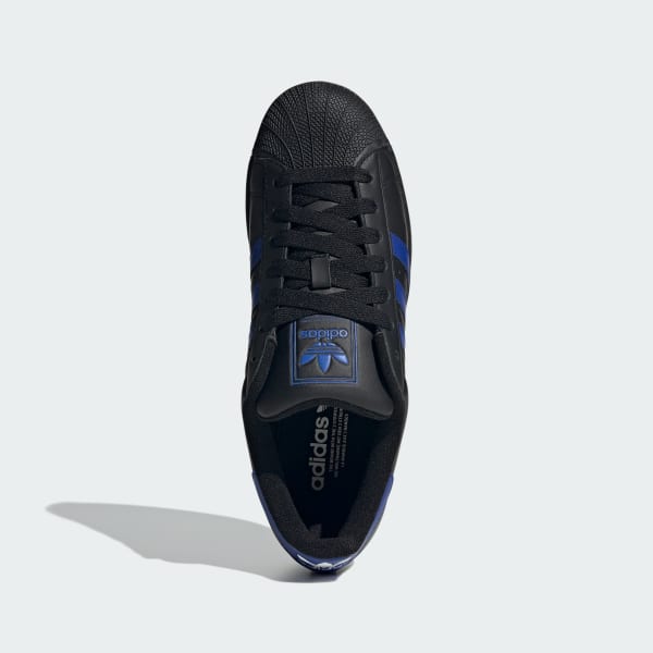 Order アディダス スーパースター II シューズ コアブラック/ルーシッドブルー/クラウドホワイト JR1632