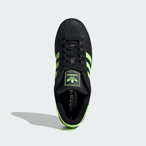 Order Adidas Superstar II Sepatu Hitam/Hijau Signal/Putih Cloud JQ3175