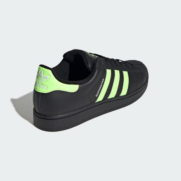 Purchase Adidas Superstar II Sepatu Hitam/Hijau Signal/Putih Cloud JQ3175