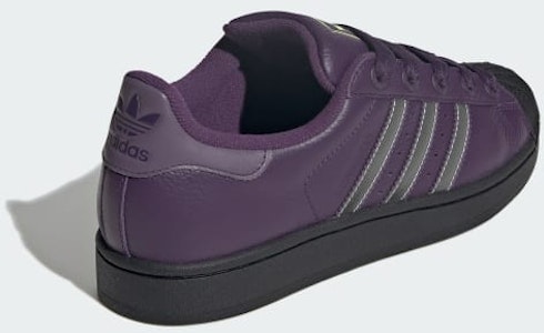 (W) アディダス スーパースター II スニーカー オーロラプラム/マットシルバー/アッシュパープル JQ6468 Purchase (W) アディダス スーパースター II スニーカー オーロラプラム/マットシルバー/アッシュパープル JQ6468