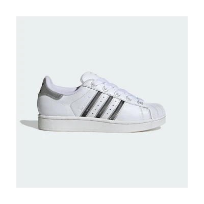 (W) Adidas Superstar II Sneakers Cloud White/Matte Silver/Core Black