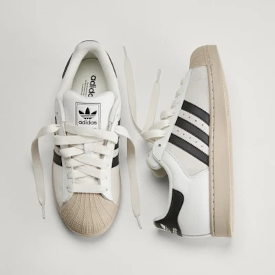 adidas Superstar II Baskets Blanc Noir Khaki Trois KJ9947 Shop adidas Superstar II Baskets Blanc Noir Khaki Trois KJ9947