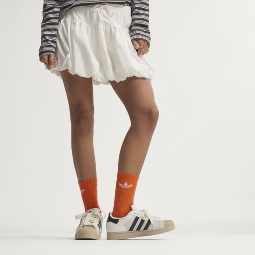 Sizing adidas Superstar II Baskets Blanc Noir Khaki Trois KJ9947