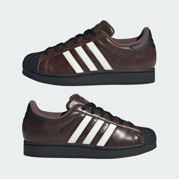 Sizing Adidas Superstar II 運動鞋 地層/米白/核心黑 KI3569