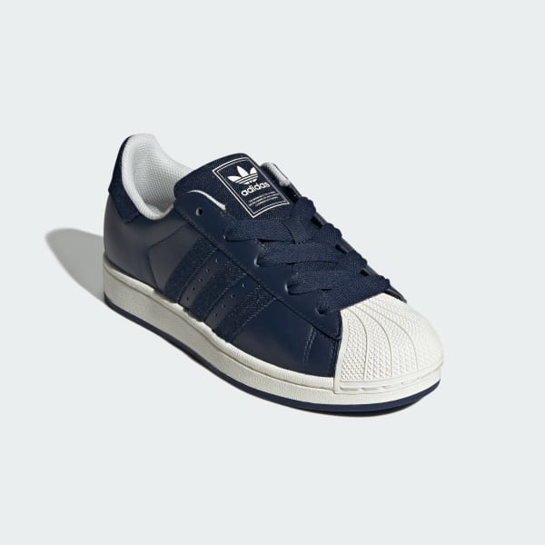 Shop Adidas Superstar II Zapatillas Azul Índigo Oscuro JS4033