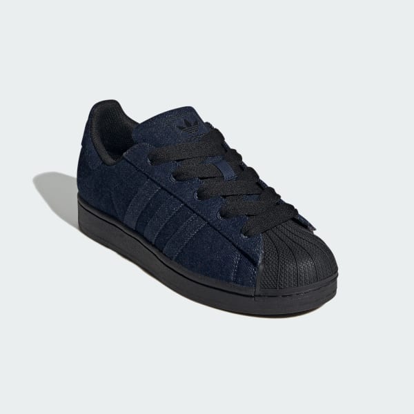 Shop (W) Adidas Superstar II 夜靛藍/夜靛藍/核心黑 運動鞋 JS4018
