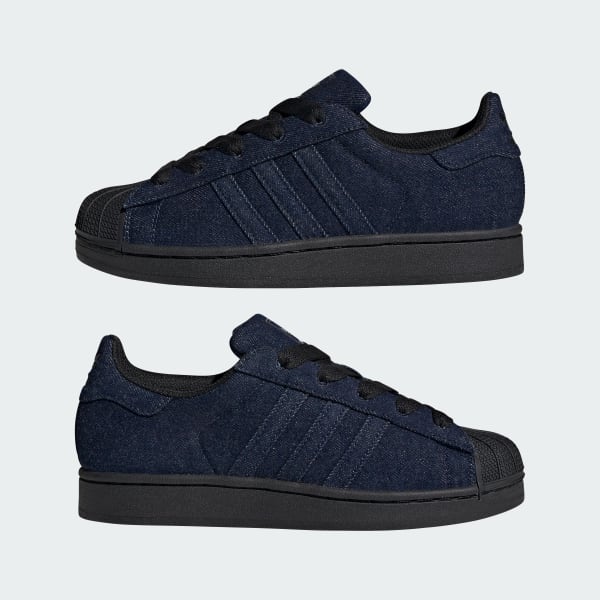 Sizing (W) Adidas Superstar II 夜靛藍/夜靛藍/核心黑 運動鞋 JS4018