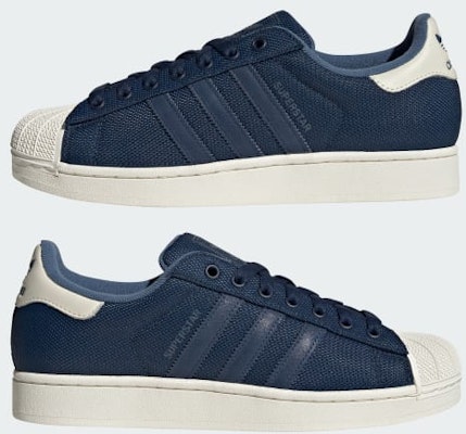Adidas Superstar II 球鞋 夜藍/夜藍/米白 JQ3186 Sizing Adidas Superstar II 球鞋 夜藍/夜藍/米白 JQ3186