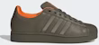 Adidas Superstar II Sneakers Olive Strata/Olive Strata/Orange JI0096