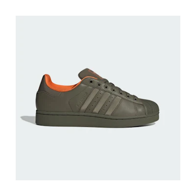 Adidas Superstar II Sneakers Olive Strata/Olive Strata/Orange
