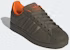 Adidas Superstar II Sneakers Olive Strata/Olive Strata/Orange JI0096