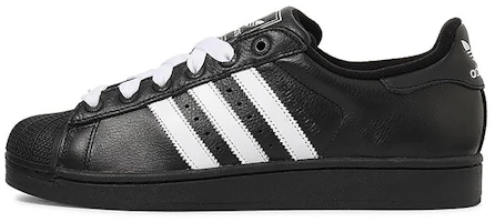 Adidas Superstar II Sneakers Plain Black Noodles KK4474 Adidas Superstar II Sneakers Plain Black Noodles KK4474