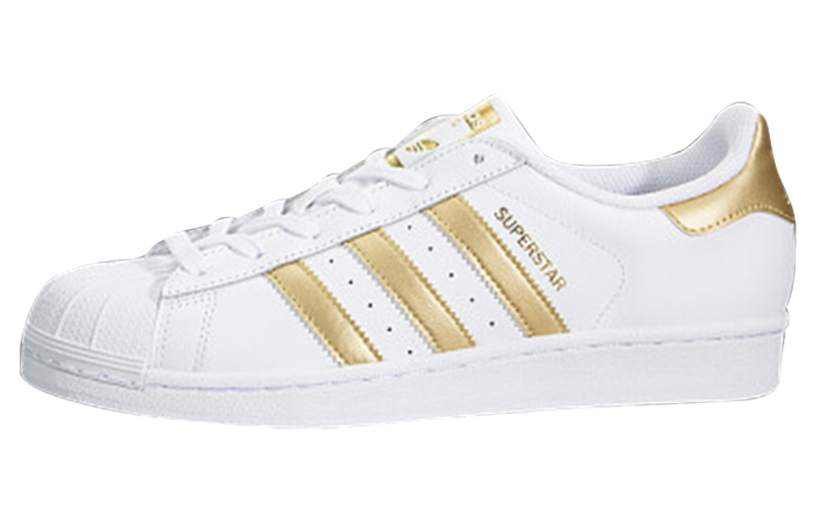 Buy 大童 adidas originals Superstar J 復古 防滑 低幫 兒童板鞋 白金