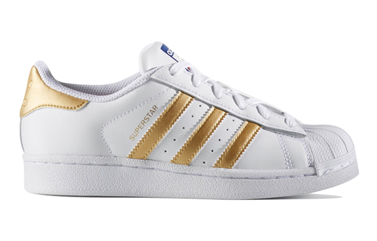 Order 大童 adidas originals Superstar J 復古 防滑 低幫 兒童板鞋 白金