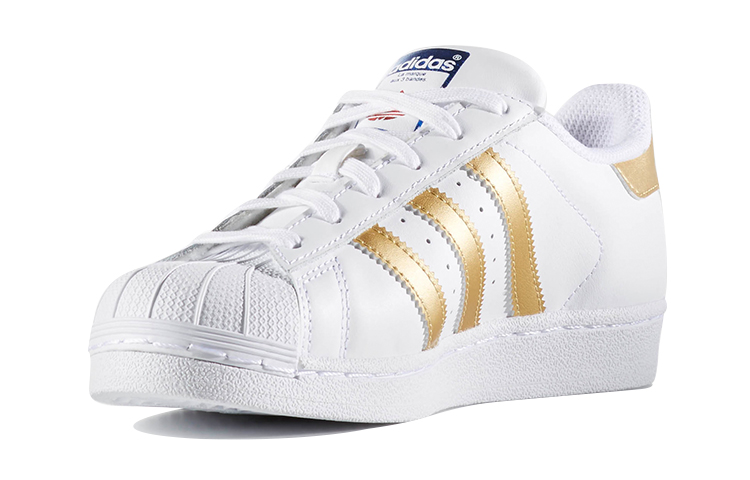 Lookbook 大童 adidas originals Superstar J 復古 防滑 低幫 兒童板鞋 白金