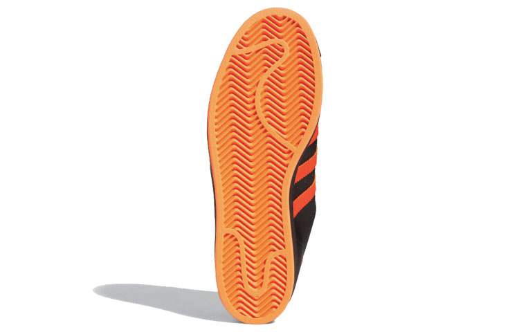 Purchase 愛迪達 Superstar 無鞋帶款 '黑色太陽能橙' FV3021