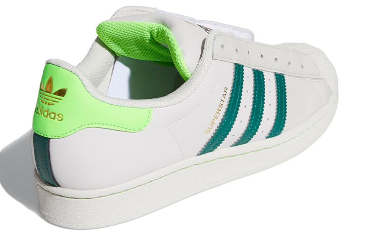 Shop adidas Superstar Sin Cordones 'Gris Verde Universitario' FV2804