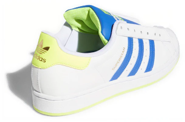 阿迪达斯Superstar无鞋带‘白蓝黄’ FV3020 Lookbook 阿迪达斯Superstar无鞋带‘白蓝黄’ FV3020