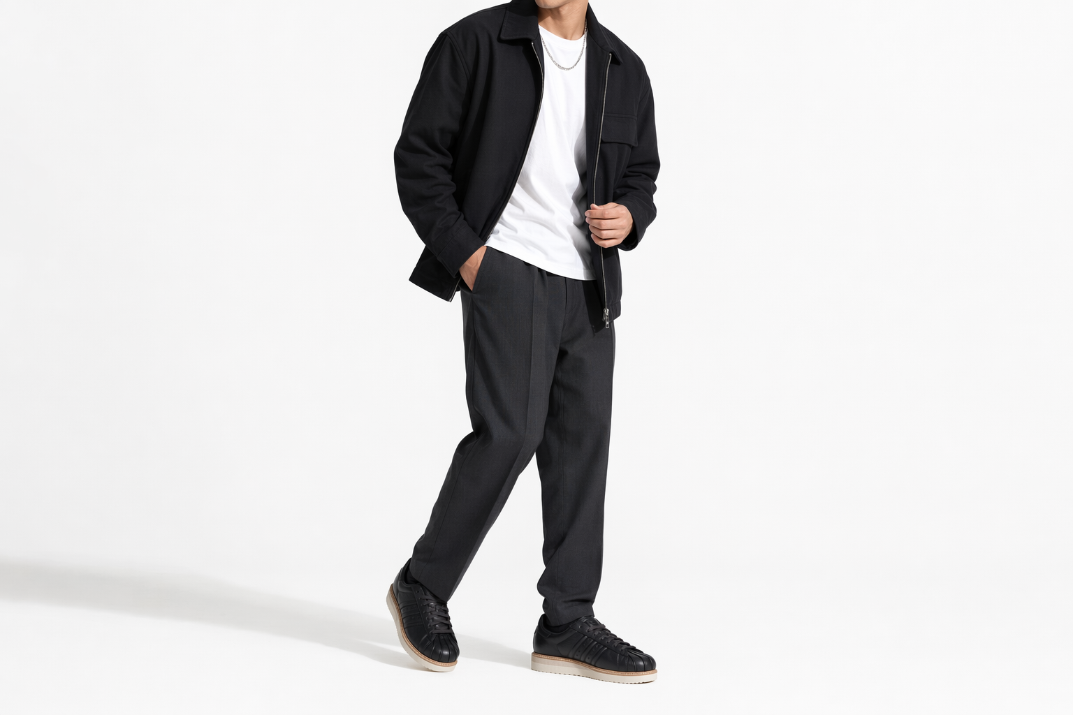 Order Adidas Superstar Lux Sneakers Core Black/Core Black/Warm Sandstone JQ4314