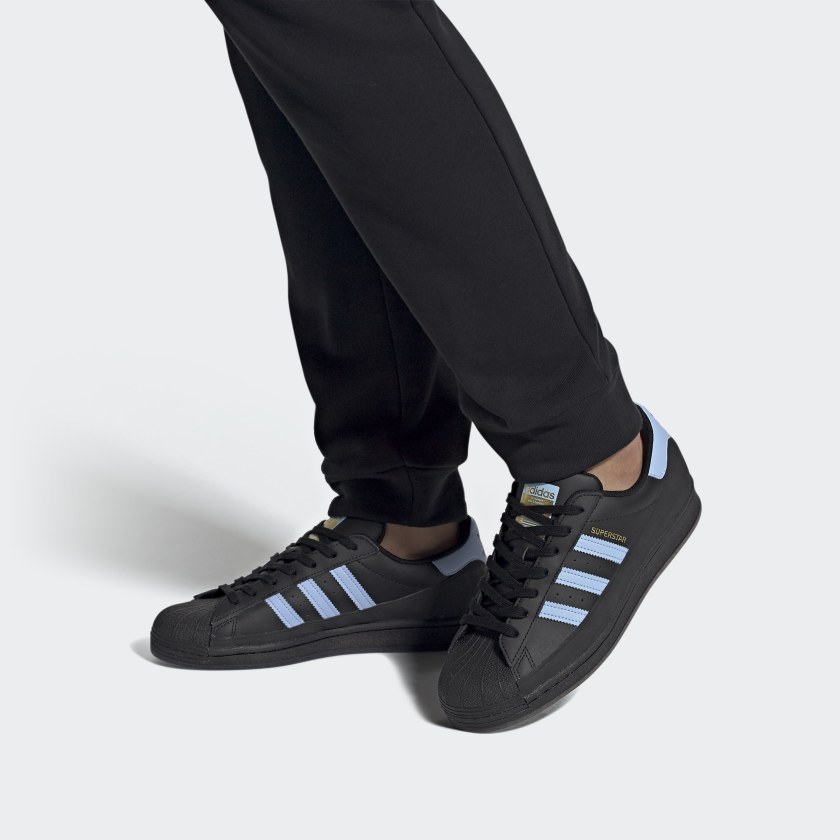 Sizing adidas Superstar MG ''Nero Glow Blu'' FV3032