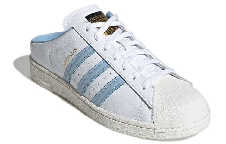 Lookbook adidas Superstar Mule ''Weiß Clear Sky'' H05738