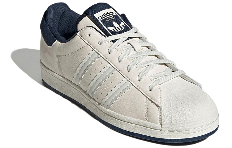 Lookbook adidas originals Superstar 貝殼頭 防滑耐磨 低筒 板鞋 男女款 米白
