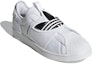 Lookbook adidas Superstar Slip-On 'Trefoil Band - Putih Hitam' GZ8399