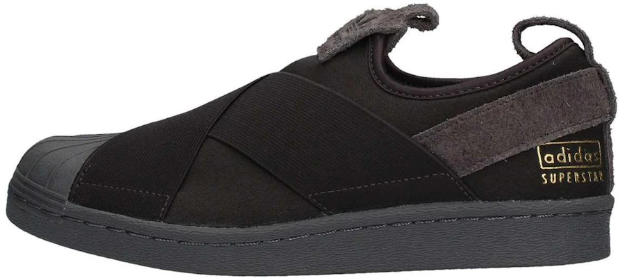 adidas Originals Superstar Slip-On Utility 百搭舒適 減震耐磨 低幫 板鞋 男女同款 黑灰色 Buy adidas Originals Superstar Slip-On Utility 百搭舒適 減震耐磨 低幫 板鞋 男女同款 黑灰色