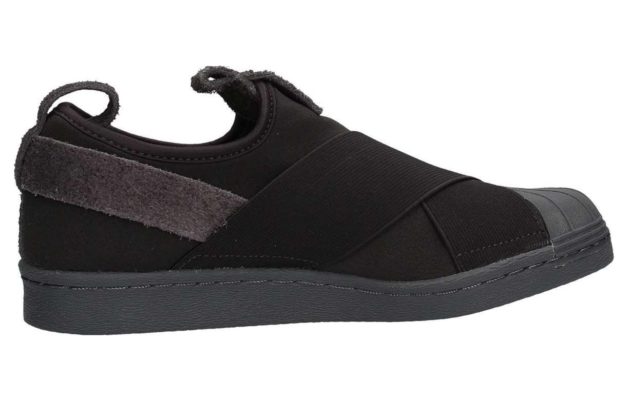 Order adidas Originals Superstar Slip-On Utility 百搭舒適 減震耐磨 低幫 板鞋 男女同款 黑灰色