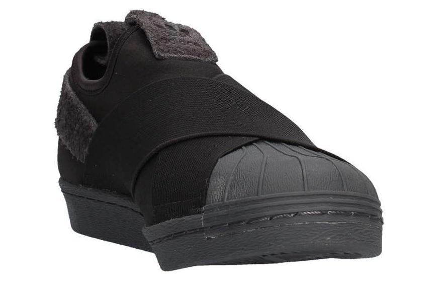 Lookbook adidas Originals Superstar Slip-On Utility 百搭舒適 減震耐磨 低幫 板鞋 男女同款 黑灰色