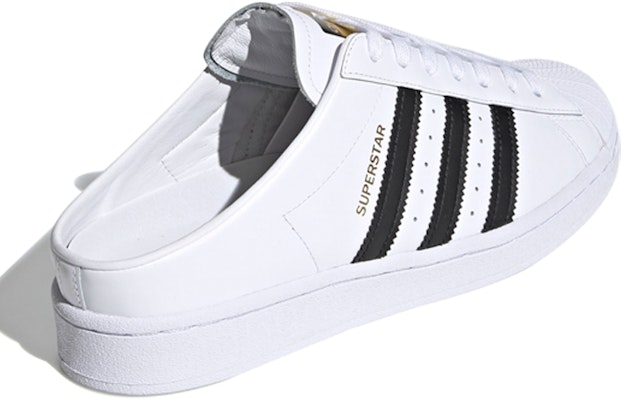adidas Superstar Slip-On Backless Mule 'Cloud White' FX0527 Shop adidas Superstar Slip-On Backless Mule 'Cloud White' FX0527