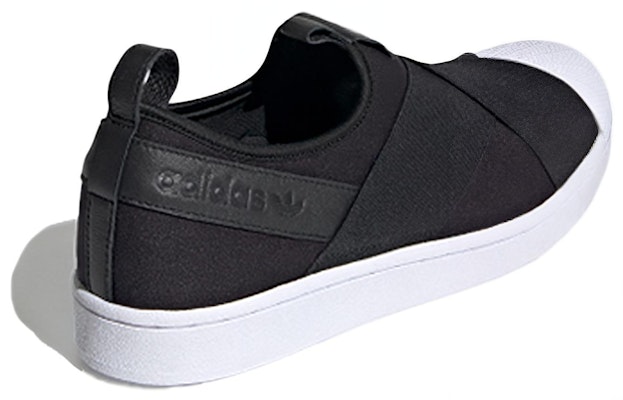 아디다스 슈퍼스타 슬립온 코어 블랙 (Adidas Superstar Slip-On Core Black) FW7051 Lookbook 아디다스 슈퍼스타 슬립온 코어 블랙 (Adidas Superstar Slip-On Core Black) FW7051