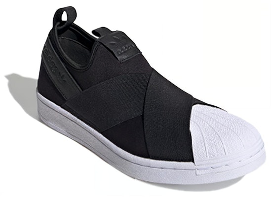 아디다스 슈퍼스타 슬립온 코어 블랙 (Adidas Superstar Slip-On Core Black) FW7051 Shop 아디다스 슈퍼스타 슬립온 코어 블랙 (Adidas Superstar Slip-On Core Black) FW7051