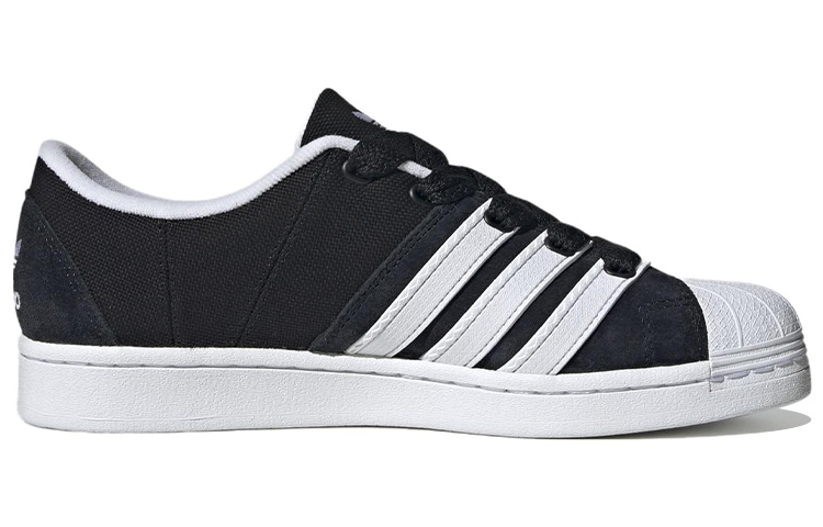 Lookbook adidas Superstar Supermodified「黑白」H03739