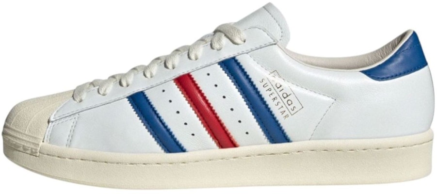 adidas Superstar Vintage Made in Germany 'White Blue Scarlet' JQ6345 Buy adidas Superstar Vintage Made in Germany 'White Blue Scarlet' JQ6345