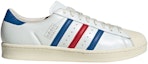 Purchase adidas Superstar Vintage Made in Germany 'White Blue Scarlet' JQ6345