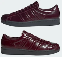 Sizing adidas Superstar Vintage Baskets Bordeaux/Bordeaux/Carbone KJ7474