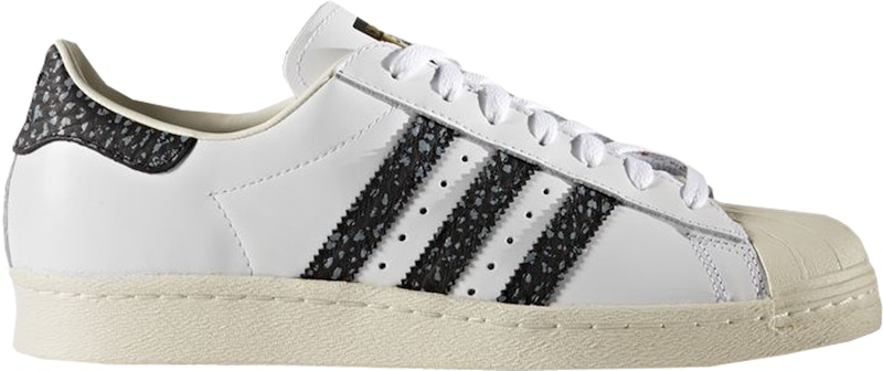 adidas Superstar White Vapour Green Snake