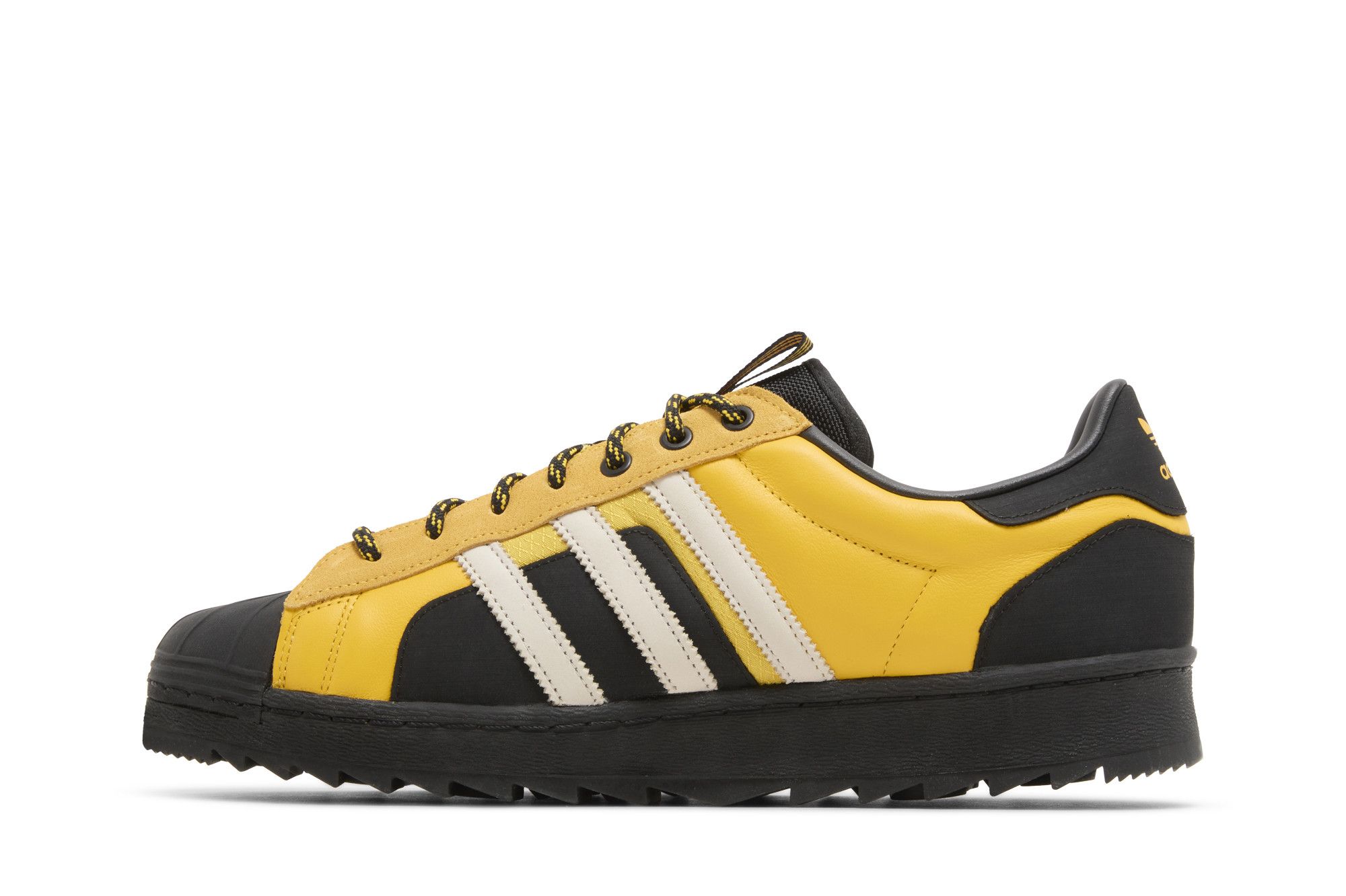 Lookbook adidas Superstar Winterized 'Negro Core y Aluminio' GW5918