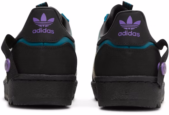 adidas Superstar Winterized 'Legacy Teal Black' Hitam Teal GW5919 Details for adidas Superstar Winterized 'Legacy Teal Black' Hitam Teal GW5919