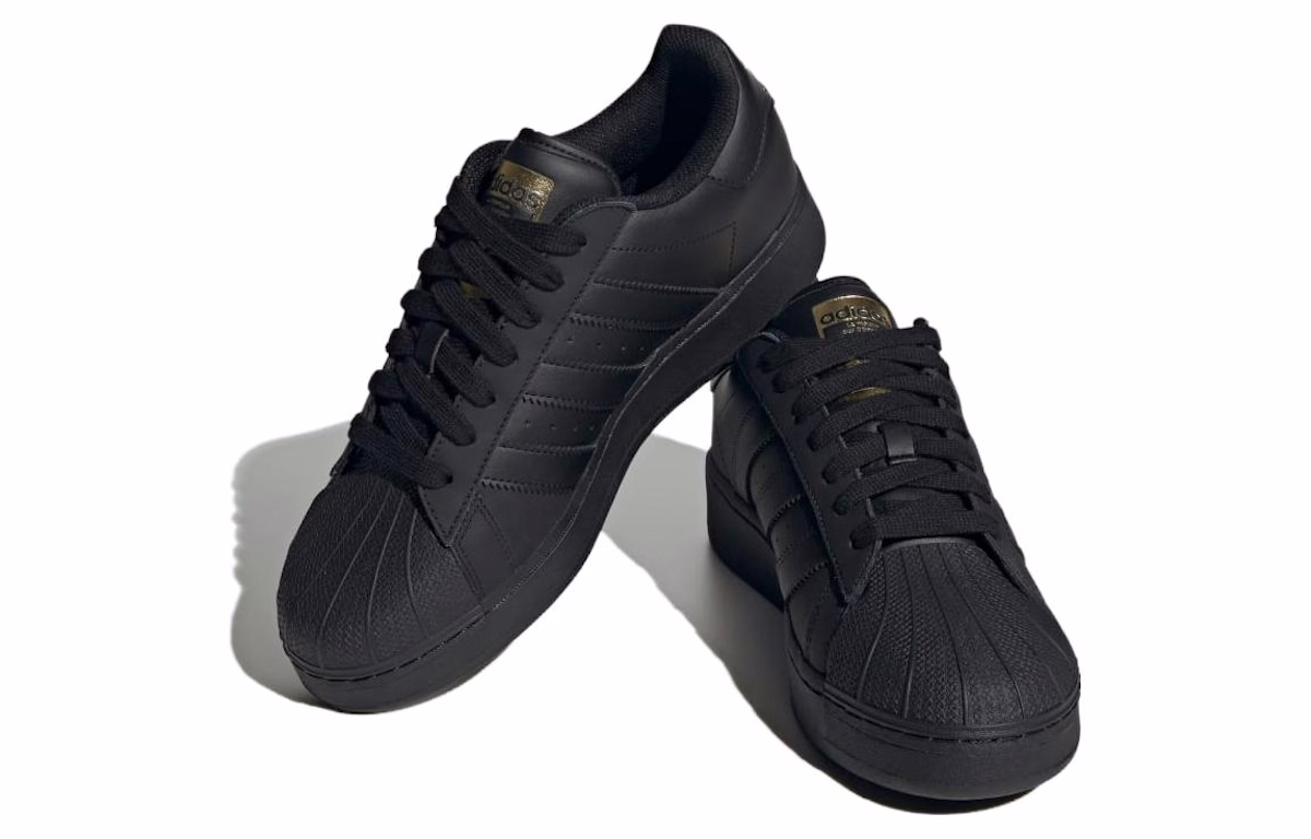 adidas Superstar XLG 'Black Gold Metallic' ID4656