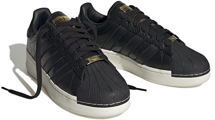 adidas Superstar XLG 'Black Snakeskin' IE5195 Lookbook adidas Superstar XLG 'Black Snakeskin' IE5195