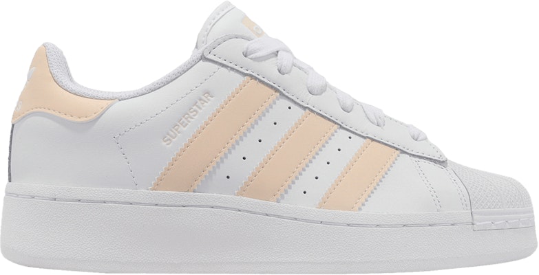 Adidas top blanche orange