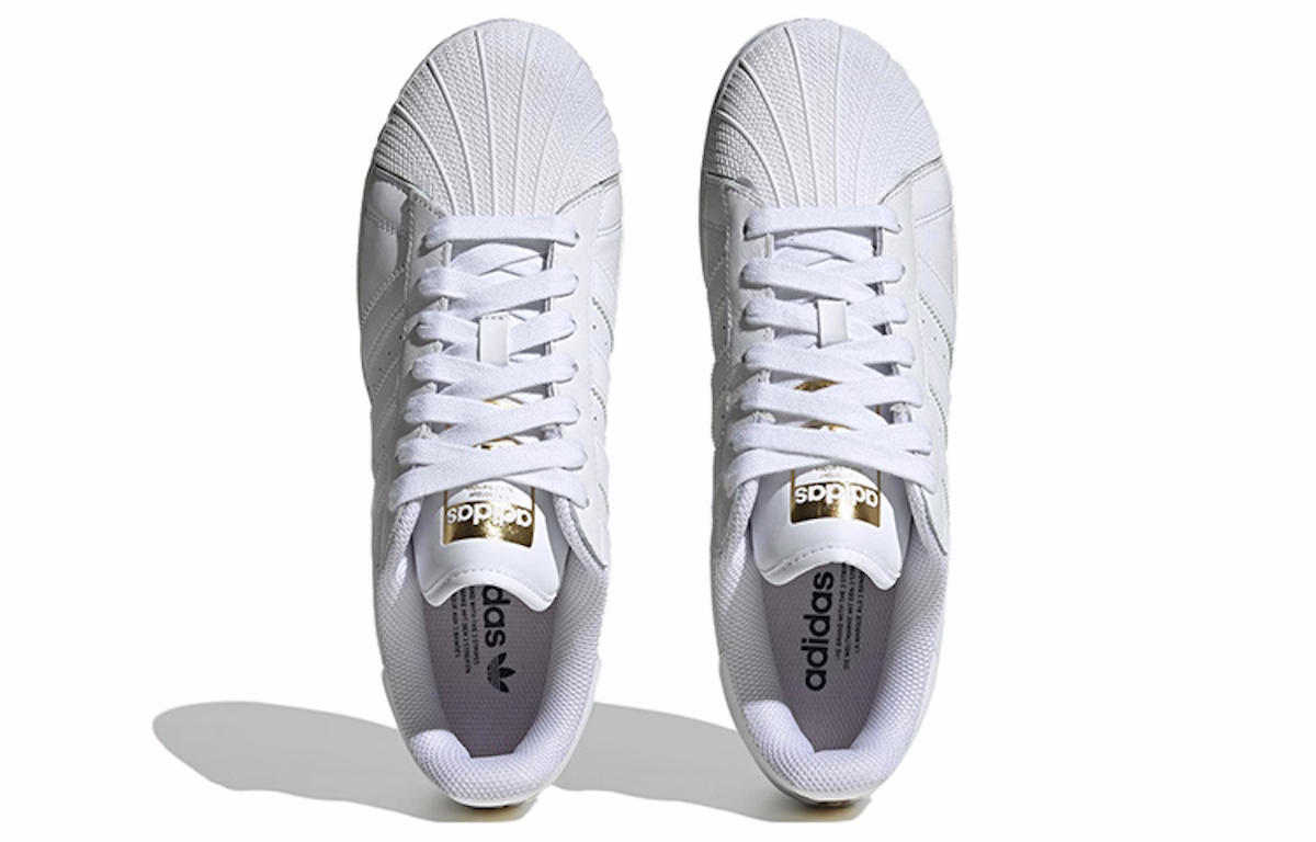 adidas Superstar XLG 'White Gold Metallic' ID4655